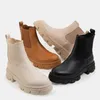 Kamel Stiefel mit flachem Absatz für Damen Esta - Schuhe, Produktbild-Vorschau 7