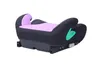 A child booster seat shown from a side-diagonal angle on a white background. Produktbild-Vorschau