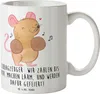 Mr. & Mrs. Panda Tasse Schlagzeuger Stolz - Weiß - Produktbild-Vorschau 1