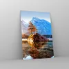 Bilder auf glas - Einteilig - Morgendämmerung Berge See - Produktbild-Vorschau 4