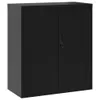 vidaXL Aktenschrank Schwarz 79x40x90 cm Stahl Produktbild-Vorschau 1