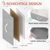Kommode mit 3 Schubladen aus Stoff, Kommodenschrank für Produktbild-Vorschau 5