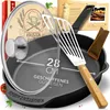 KRUSTENZAUBER 28cm Gusseisenpfanne Induktion Set - Fein Produktbild-Vorschau 1