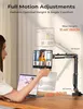 Tablet Halterung Bett, 360? Sockel mit Flexibler Produktbild-Vorschau 2