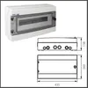 RH-18 NT hermetický rozváděč (500 AC 1000 DC) IP65 36.18 Náhled obrázku produktu 8