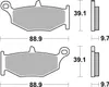 sbs Bremsbeläge Satz Hinten 834LS Produktbild-Vorschau 4