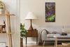 Küche Wohnzimmer Wand Leinwand Uhr 30x60 Malerei Abstrakte Produktbild-Vorschau 3