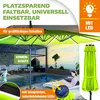 KESSER® Sonnenschirm Doppelsonnenschirm 4,6m x 2,7m | Produktbild-Vorschau 4