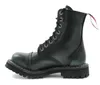 ANGRY ITCH-8-Loch Grün Rub-Off Ranger Armee Leder Stiefel Produktbild-Vorschau 16