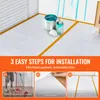 An instructional image showing three steps for installing a floor protection film. Anteprima dell’immagine prodotto