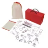 20ks Metalldraht -Rätsel Set IQ Puzzle Mind Brain Teasers Náhled obrázku produktu 1
