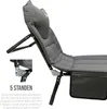 Eurocatch Lit de Camping Pliable Gris - Dossier Réglable 5 Voir les images du produit 7