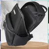 Elegante zaino urbano da donna nero, 100% cotone, Anteprima dell’immagine prodotto 14