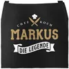 Küchen-Schürze Chefkoch Wunschame Die Legende Produktbild-Vorschau 1