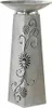 Gilde Schalenständer, "Blütenranke", Blumendesign, Metall, Anteprima dell’immagine prodotto 3
