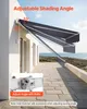 VEVOR Tenda da Sole Retrattile Manuale 300 x 250 cm uso Anteprima dell’immagine prodotto 8
