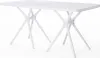 Table d'extérieur rectangulaire 158x84 cm en polypropylène Voir les images du produit 1