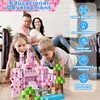 100 Magnetische Bausteine Prinzessinnen Set – Lernspielzeug Produktbild-Vorschau 6