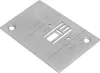A close-up shot of a sewing machine needle plate with measurement markings. Produktbild-Vorschau