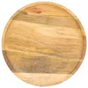 vidaXL Okrągły stolik boczny 43 x 43 x 66 cm z litego Podgląd zdjęcia produktu 2