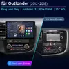 6+128G Android auto carplay android13 für Mitsubishi Náhľad obrázku produktu 3