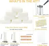 Kit de fabrication de bougies DIY 480 g de cire de soja Voir les images du produit 6
