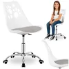 Springos® Bürostuhl Drehstuhl Weiß/Grau Ergonomisch Produktbild-Vorschau 14