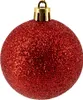 Kunststoff Weihnachtskugel rot 1 Set - 34 Stück Ø 6cm Deko Produktbild-Vorschau 1