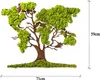 Wallity, Tree 2, Wanddeko, Grün, MDF, 71 x 59 x 1 cm Produktbild-Vorschau 7
