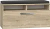 CDF Schuhschrank Riva | Farbe: Eiche Sonoma | Ideal für Produktbild-Vorschau 1