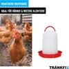 TRÄNKFIX Wasserspender Geflügeltränke Hühnertränke Produktbild-Vorschau 2