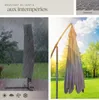Parasol 350 cm avec housse de protection - gris Voir les images du produit 5