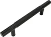 Eleganter schwarzer Möbelgriff aus Aluminium, 96 mm Produktbild-Vorschau 1