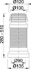 Kerra | Set Kompakt Retro Wc - 83x40x66 Cm - Abfluss Produktbild-Vorschau 16