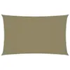 vidaXL Sonnensegel Oxford-Gewebe Rechteckig 3x6 m Beige Produktbild-Vorschau 9