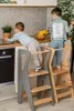 Torre didattica per bambini Moon, aiuto cucina regolabile Anteprima dell’immagine prodotto 9