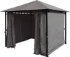4 Seitenteile für Pavillon Nizza 3x3m Seitenwand Grau RAL Produktbild-Vorschau 2