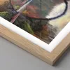 Gerahmtes Poster - Rahmen in heller Eiche - Garten Produktbild-Vorschau 2