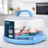 Boîte à gâteaux WELLHAUS bleue 30 x 26,5 x 15,3 cm Voir les images du produit 13