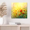 DEQORI Glasbild Echtglas 50x50 cm 'Blumenwiese im Produktbild-Vorschau 4