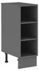 Küchen Unterschrank Regal 30 cm Küche NESSA, SCANDI, AVA Produktbild-Vorschau 1