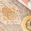 Volero - Vintage Teppich - Thirza Medaillon Hellblau Bunt - Produktbild-Vorschau 8