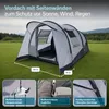 Skandika Tunnelzelt Isken 3 Sleeper Protect | Campingzelt Produktbild-Vorschau 4