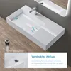 doporro Design Waschbecken 75x48x13 cm mit verstecktem Produktbild-Vorschau 4