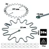 Supporto per piante perenni KADAX rotondo Ø 21 cm in set da Anteprima dell’immagine prodotto 10