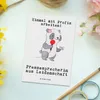 Mr. & Mrs. Panda kunstkarte Pressesprecherin Leidenschaft - Produktbild-Vorschau 2