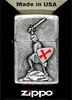 Accendino Zippo Crusade Victory cavaliere Chrome Brushed Anteprima dell’immagine prodotto 1