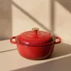 Garnek Żeliwny Emaliowany Z Pokrywą 28Cm 6L Pokka Indukcja Podgląd zdjęcia produktu 8