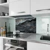 Küchenrückwand Spritzschutz Glas mit Motiv Abstrakte Textur Produktbild-Vorschau 2