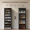 WOLTU DIY Schuhregal, Schuhschrank mit 16 Fächern, für 32 Produktbild-Vorschau 5